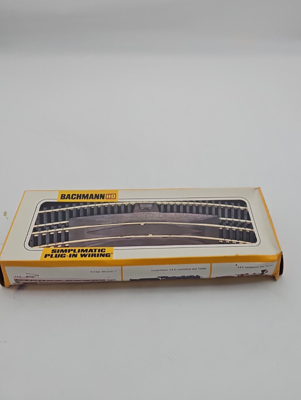 Vintage Bachmann HO Scale Steel Track Set New Simplimatic Plug-In Wiring 44-2770